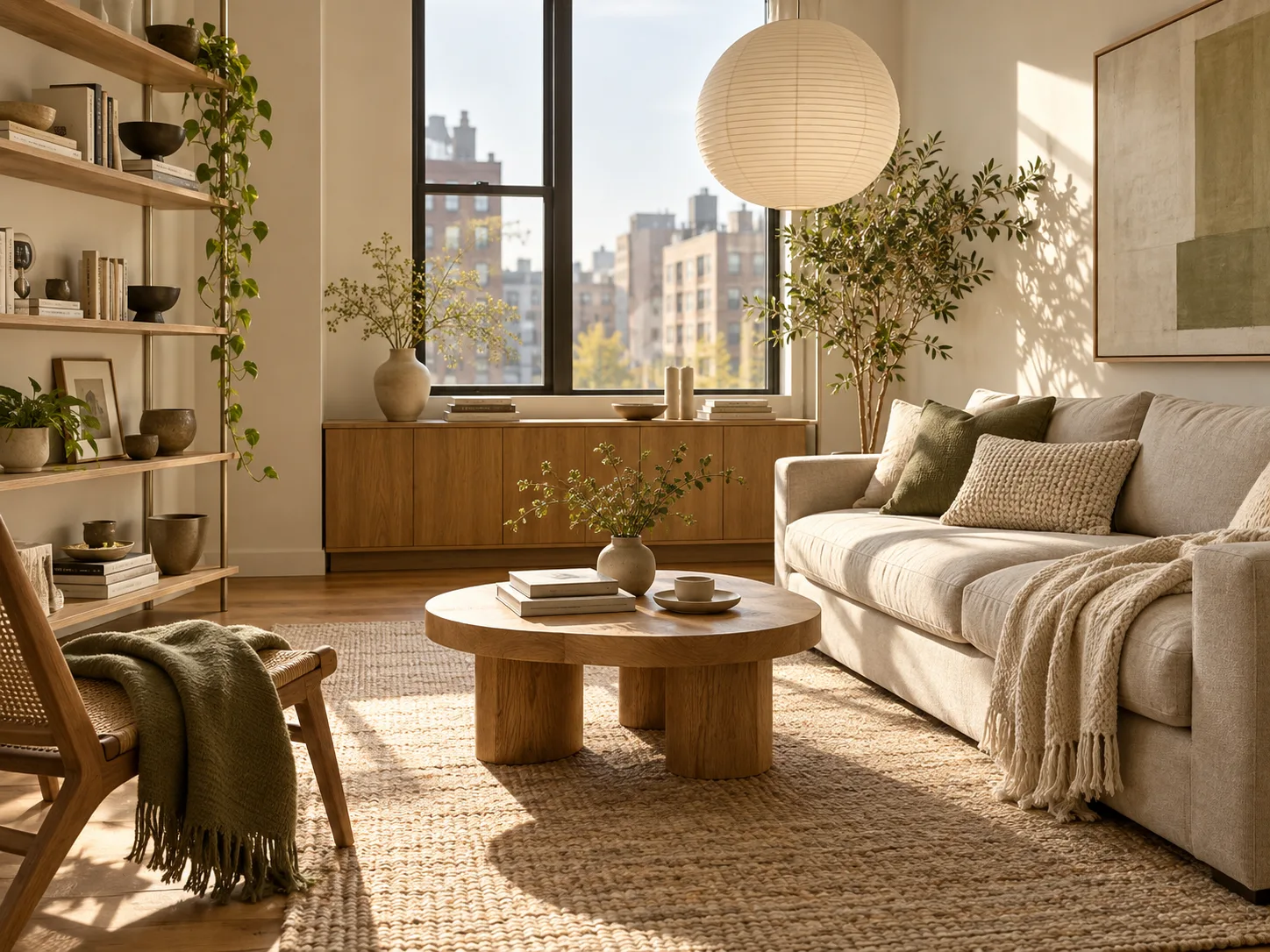 Illustrative compact home interior